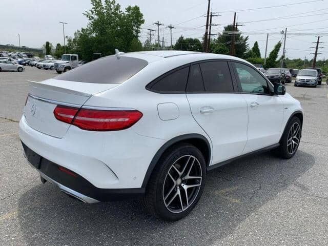 White Mercedes GLE Coupe available at TRUST ZENNIA LTD