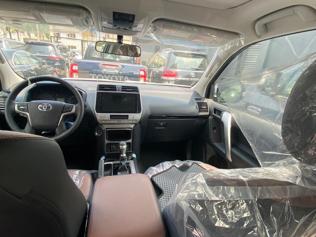 Brand-new Prado interior still in factory wrapping at TRUST ZENNIA LTD