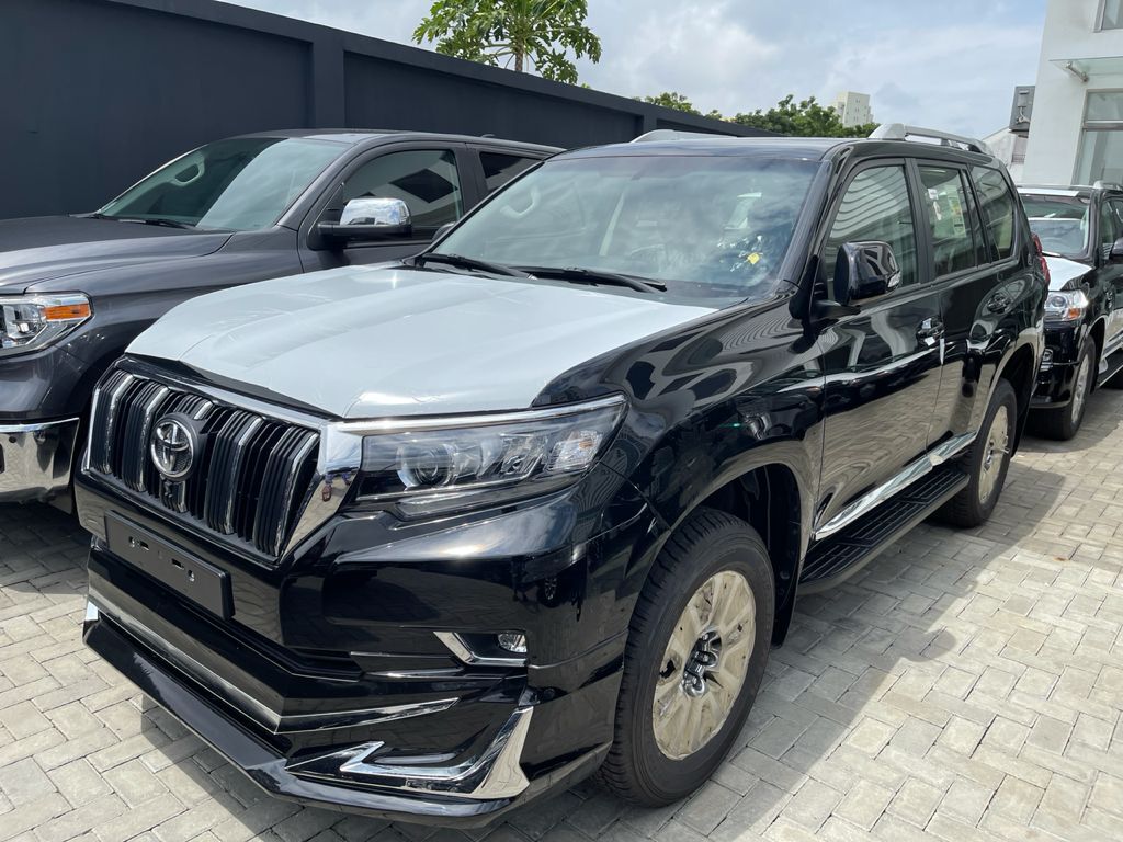 Brand-new Toyota Land Cruiser Prado at TRUST ZENNIA LTD showroom in Nigeria
